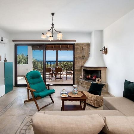 Cedrus And Sea, Beachfront House, Gennadi, Rhodes Bagian luar foto