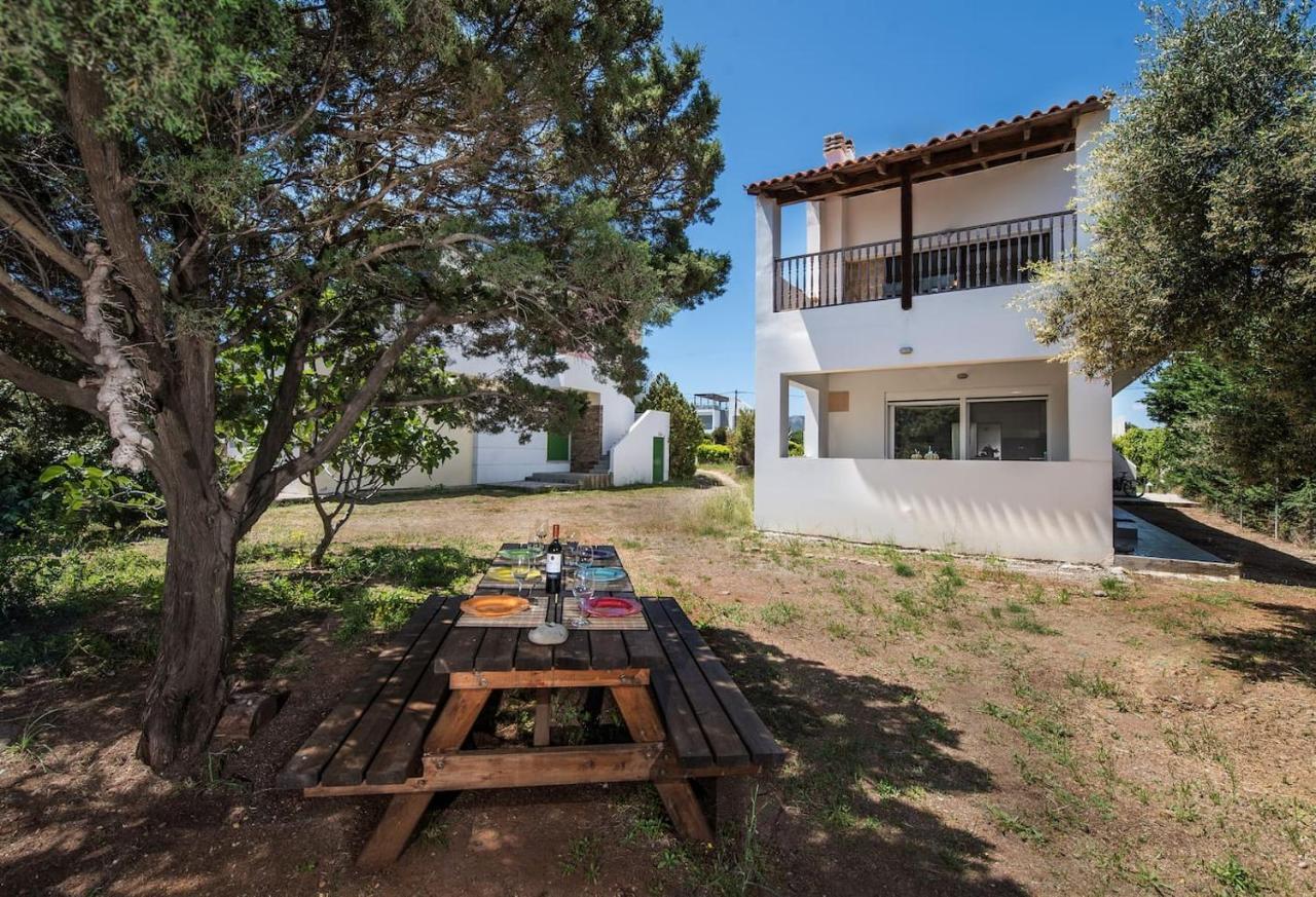 Cedrus And Sea, Beachfront House, Gennadi, Rhodes Bagian luar foto