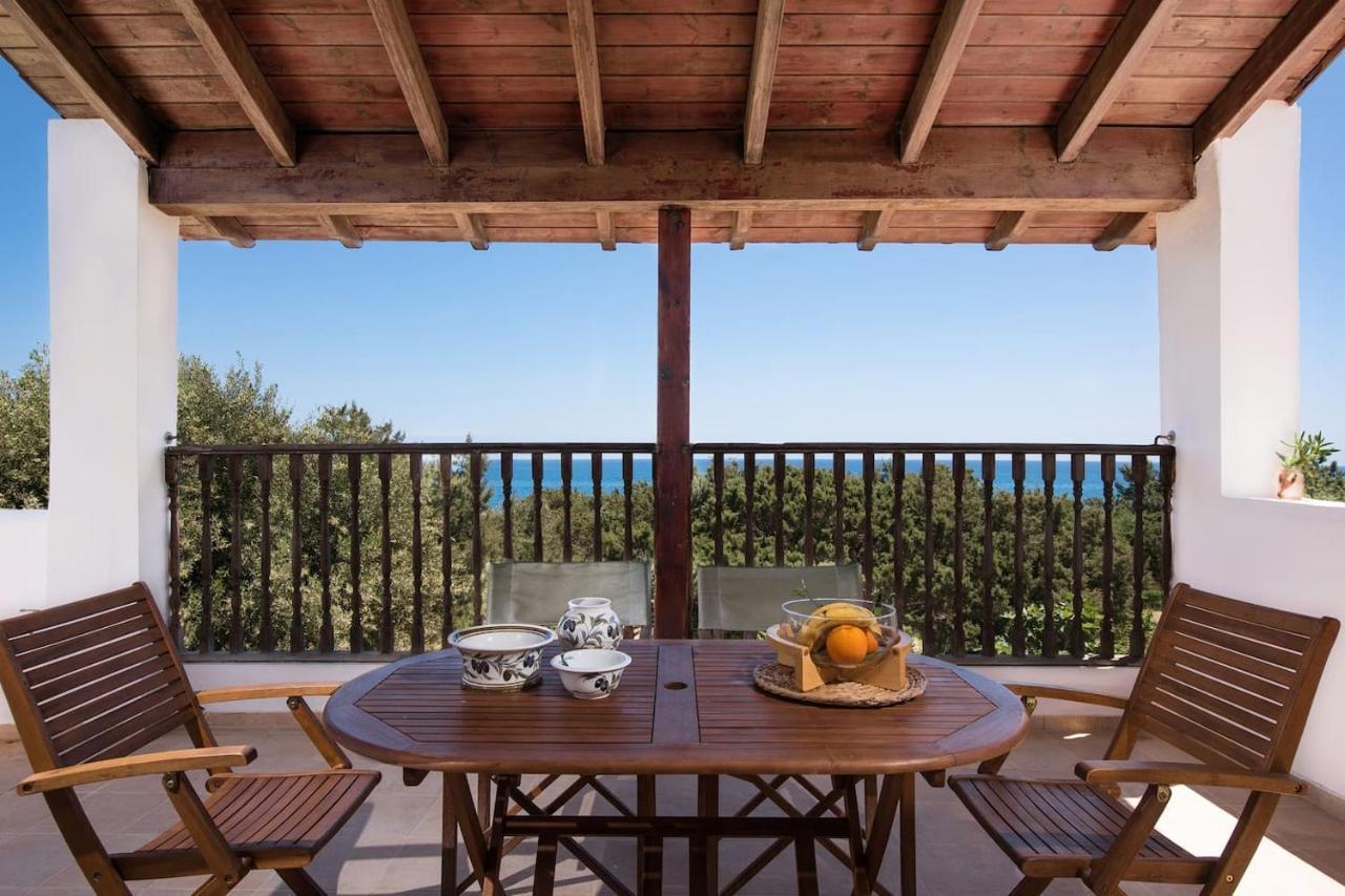 Cedrus And Sea, Beachfront House, Gennadi, Rhodes Bagian luar foto