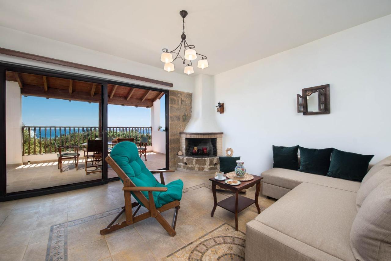 Cedrus And Sea, Beachfront House, Gennadi, Rhodes Bagian luar foto